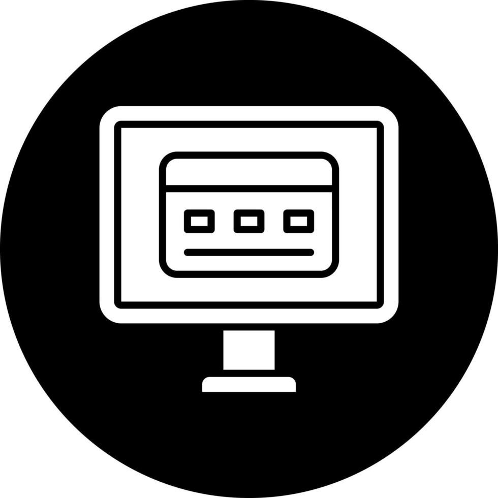 Online Payment Vector Icon Style