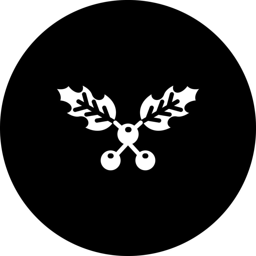 Mistletoe Vector Icon Style