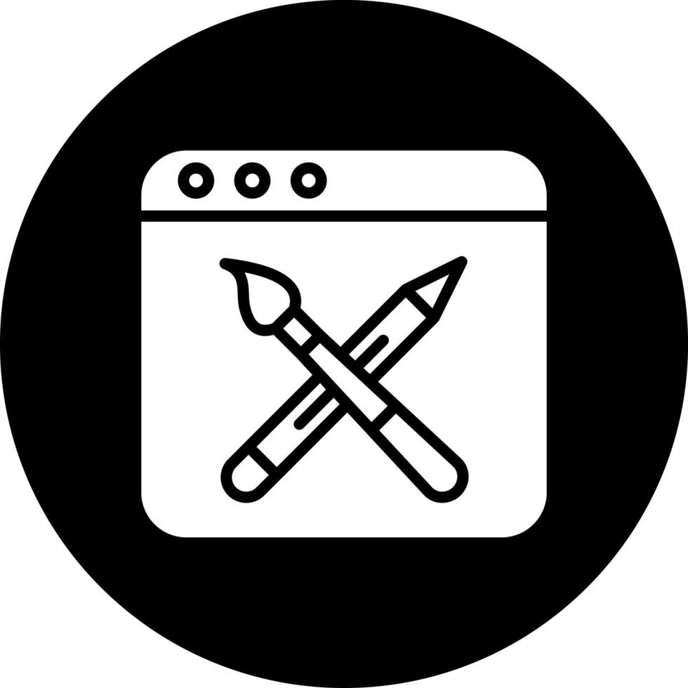 Web Design Vector Icon Style