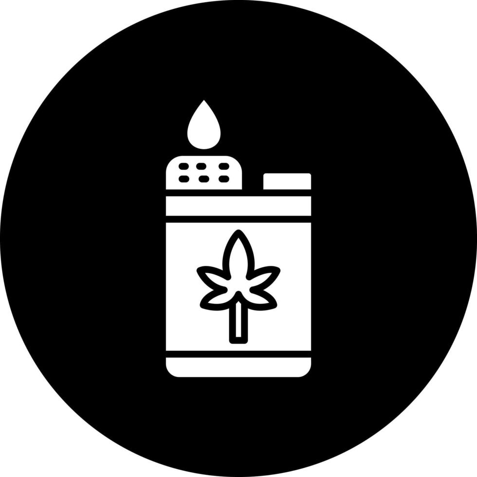 Cbd Vaping Vector Icon Style