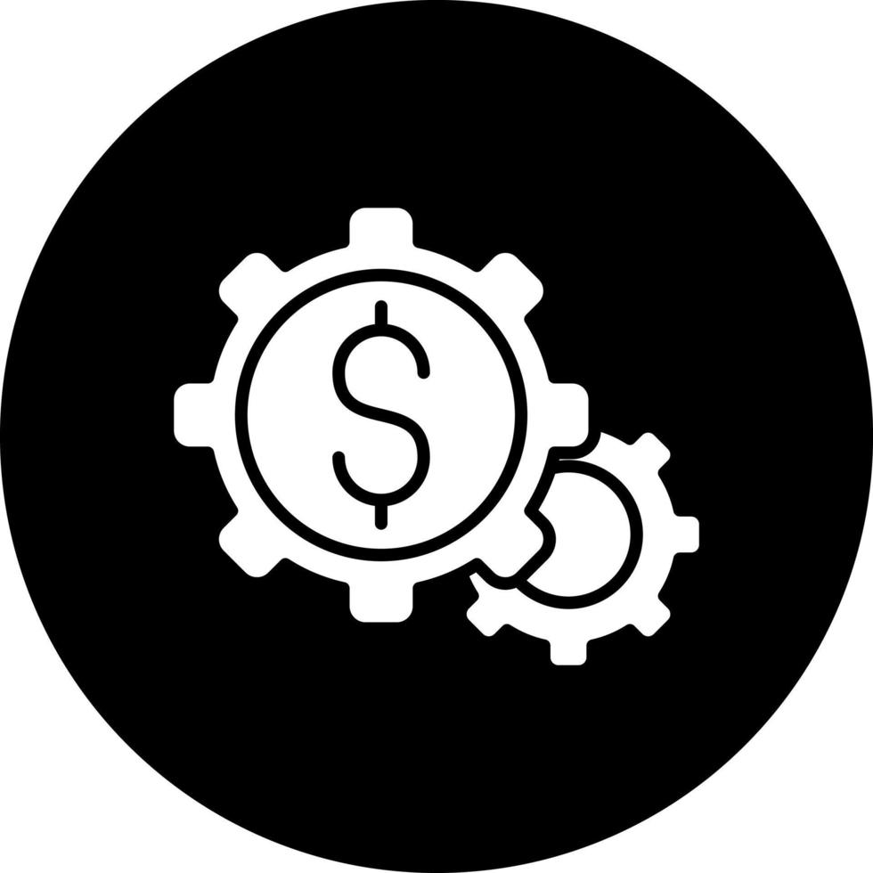 Cost Management Vector Icon Style