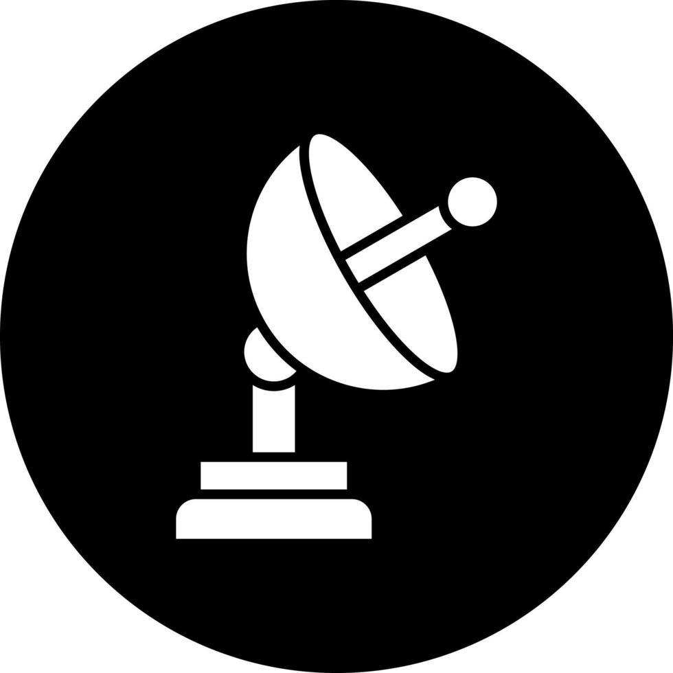 Satellite Dish Vector Icon Style