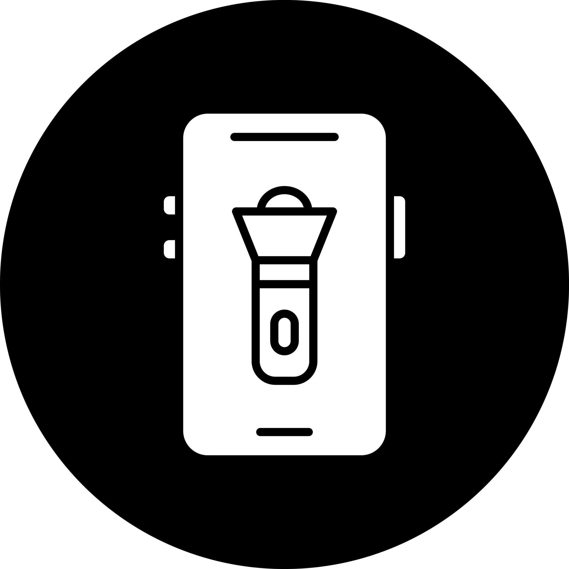 Mobile Torch Vector Icon Style 22615438 Vector Art at Vecteezy