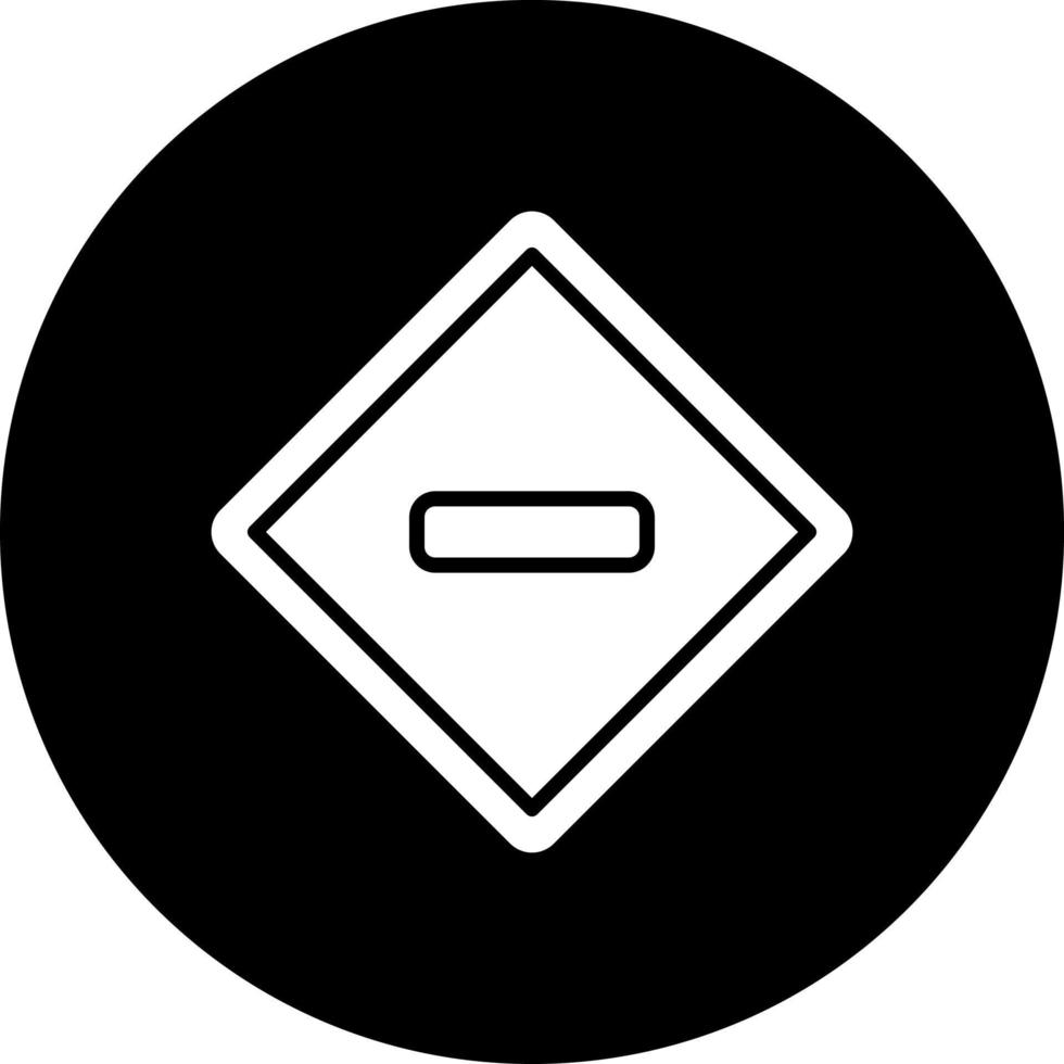 No Entry Vector Icon Style