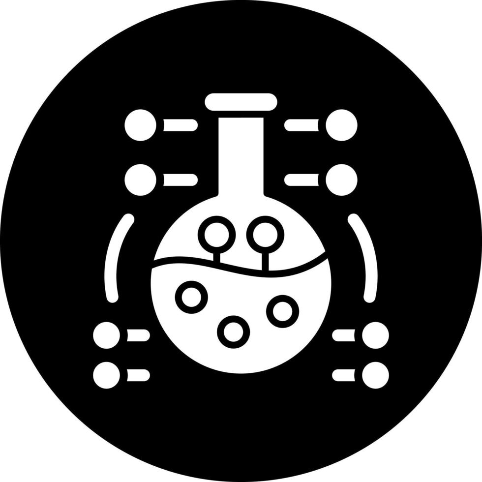 biotecnología vector icono estilo