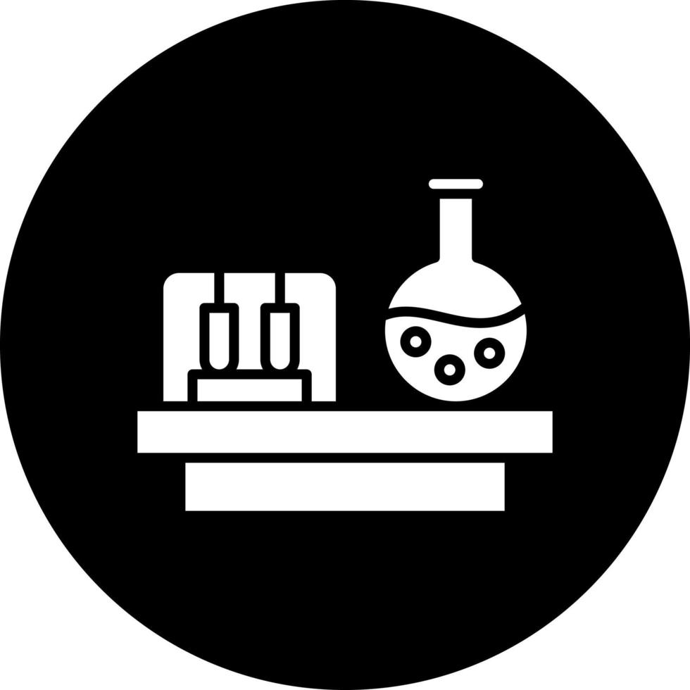 Chemical Laboratory Vector Icon Style