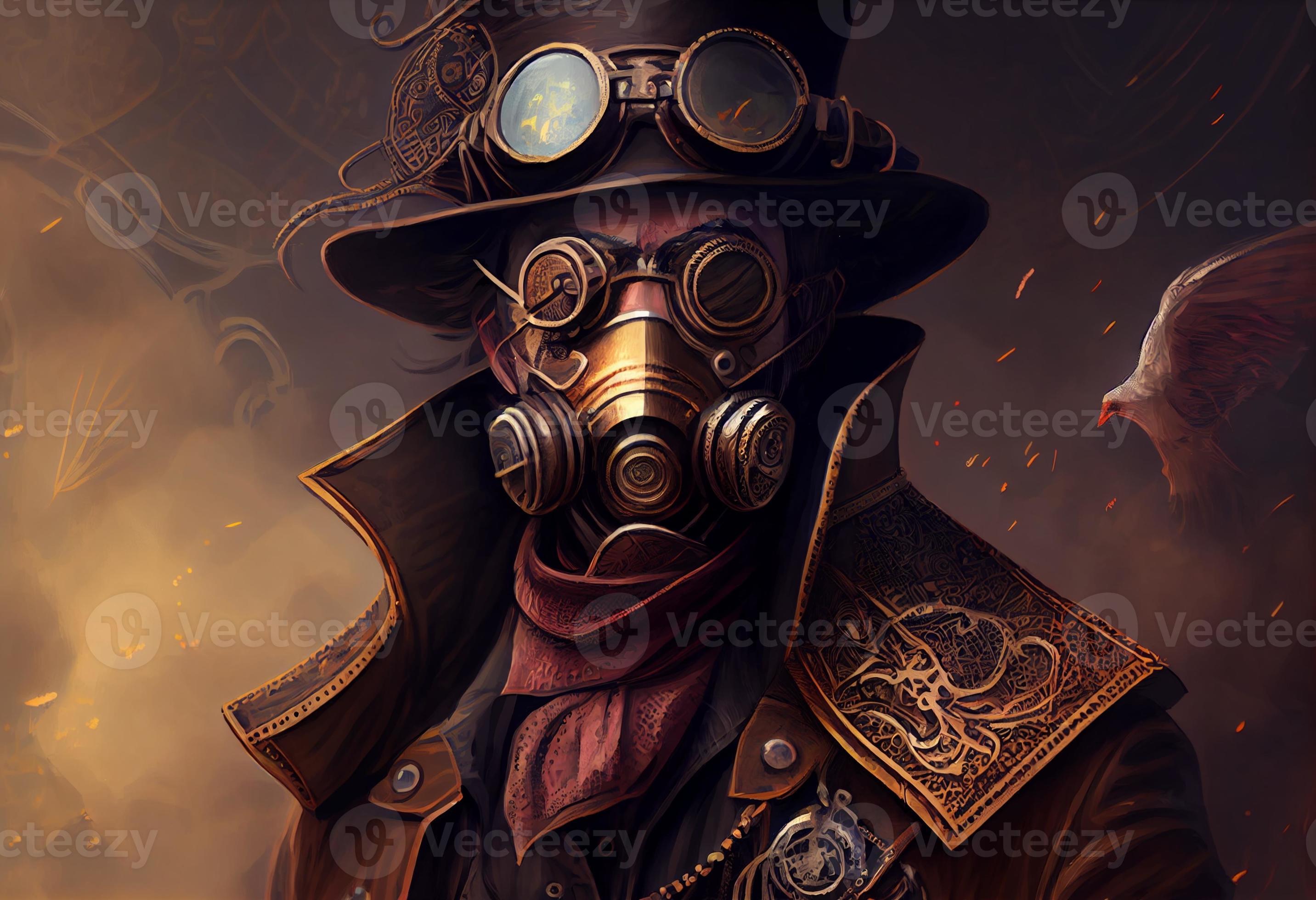 a-man-wearing-a-steampunk-hat-and-a-steampunk-mask-fantasy-art-steampunk-generate-ai-photo.jpg