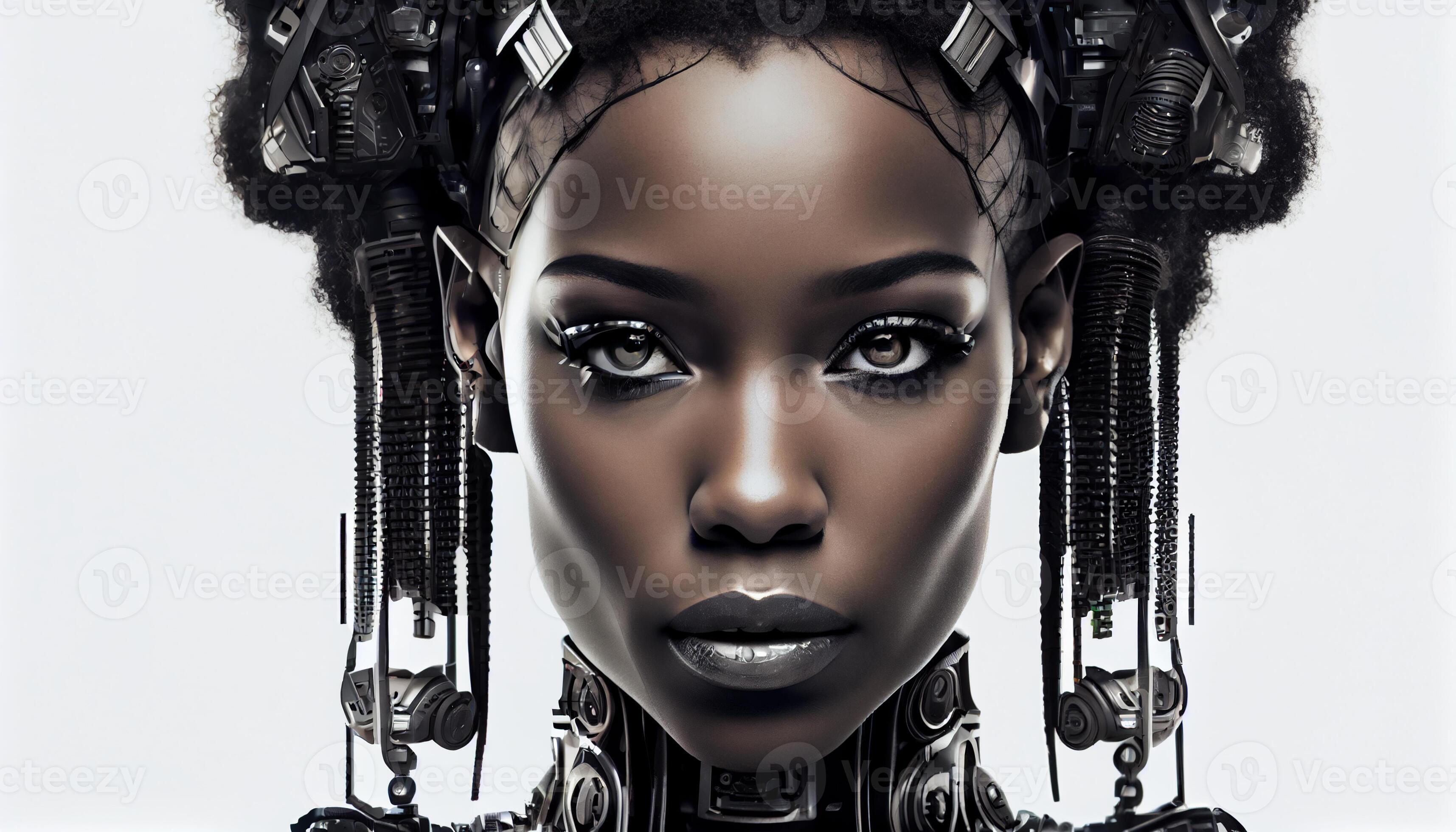 Black hotsell robot woman