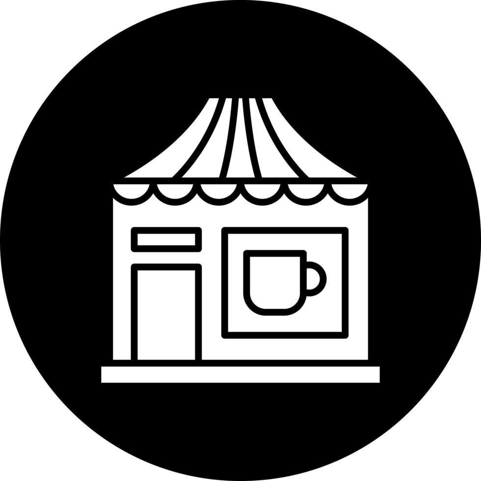 Tea Stall Vector Icon Style