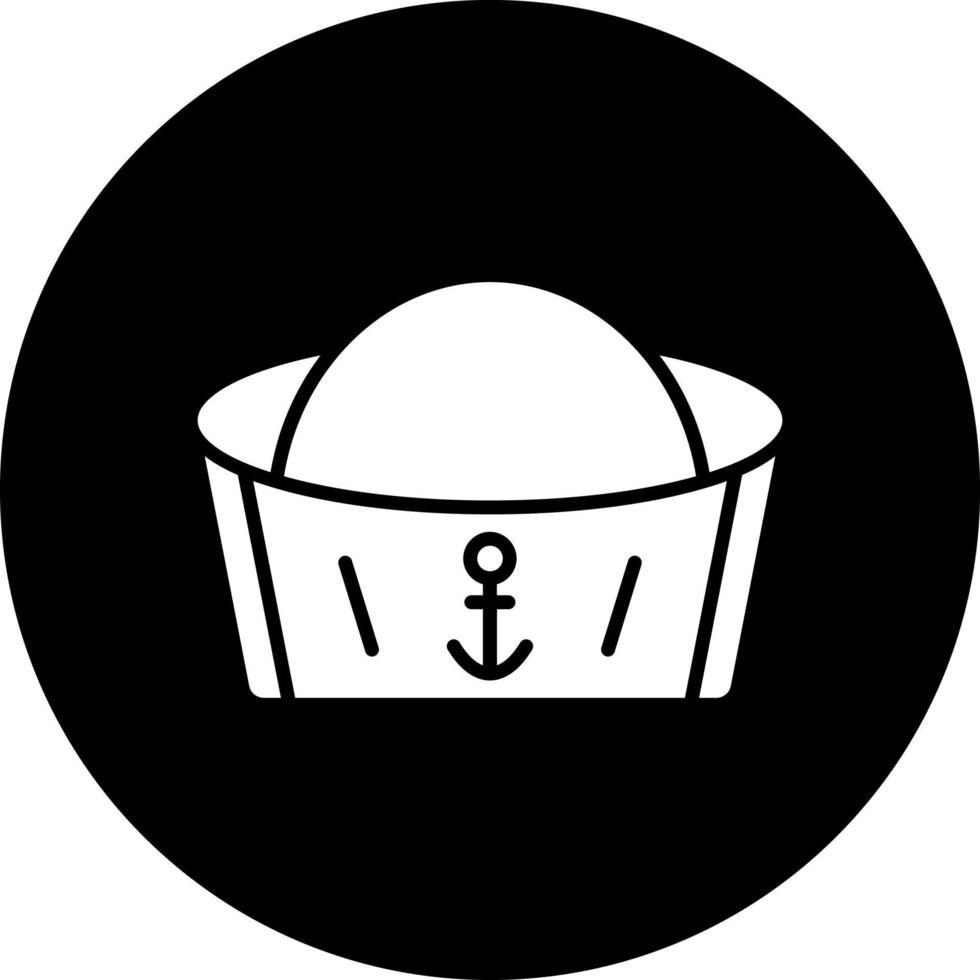 Sailor Hat Vector Icon Style