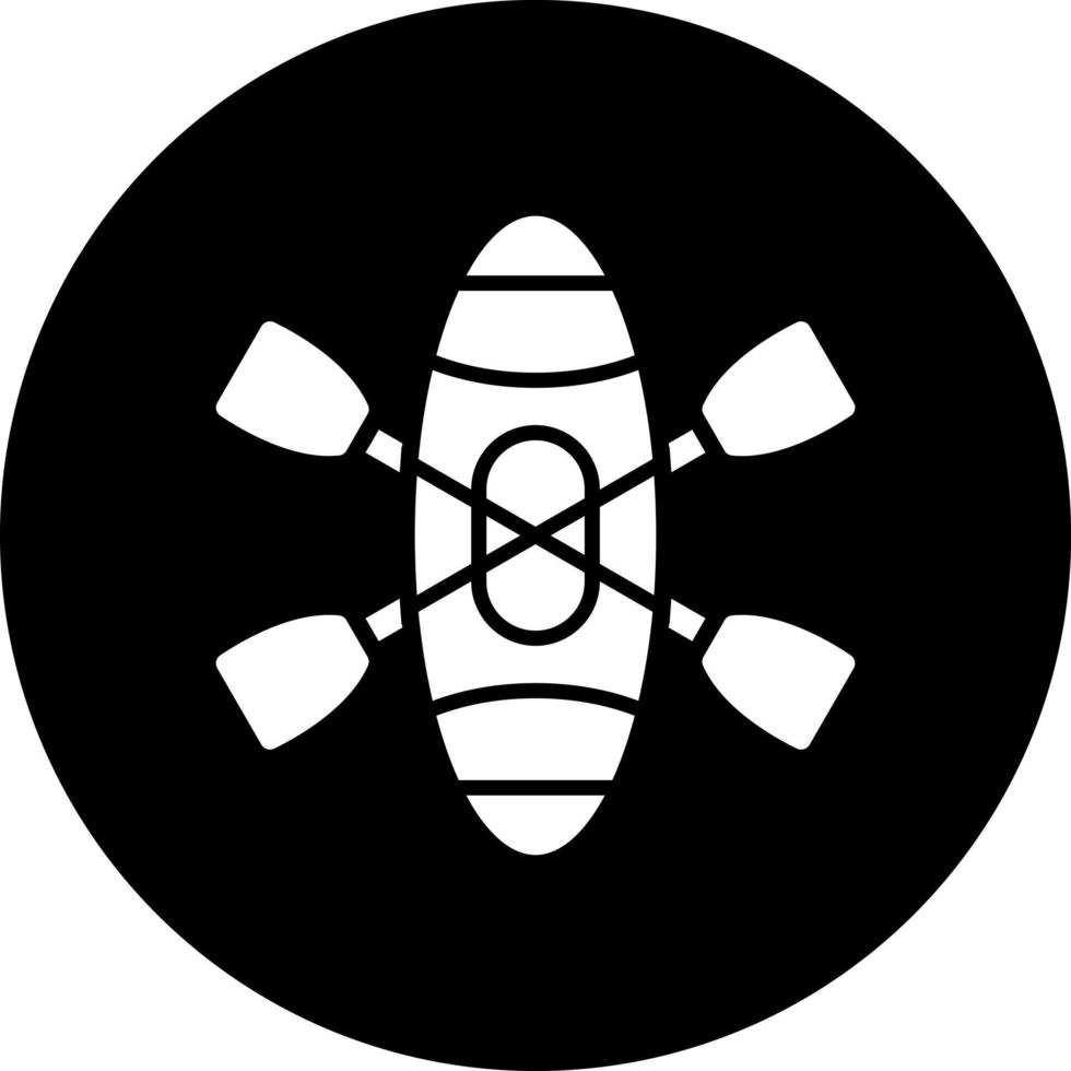 Kayak Vector Icon Style
