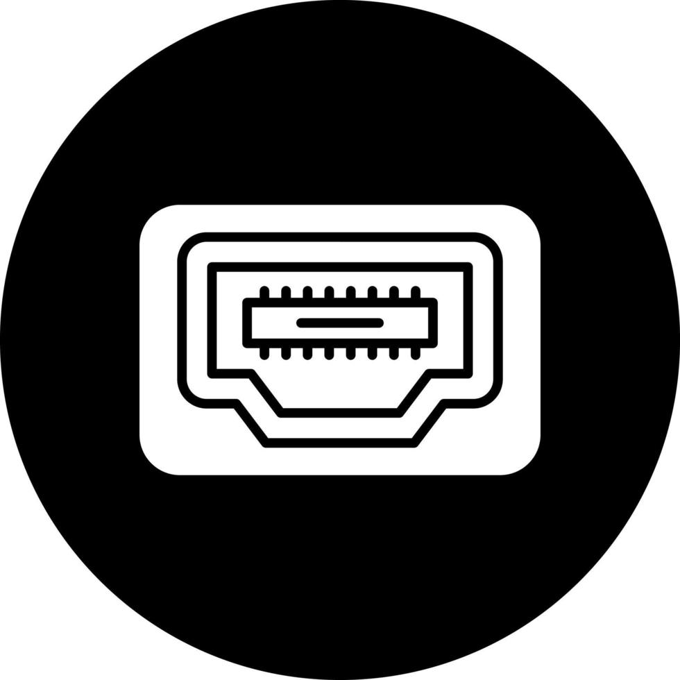 Hdmi Port Vector Icon Style