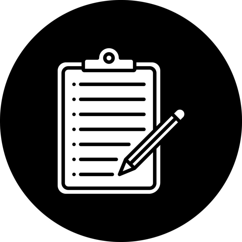 Taking Notes Vector Icon Style