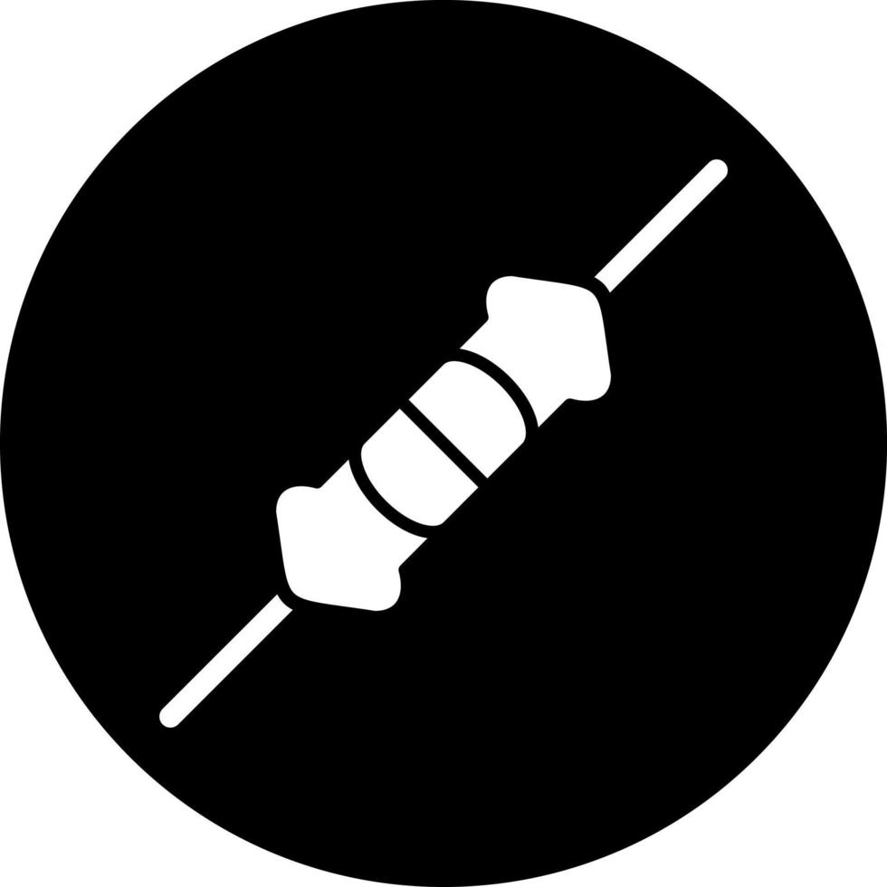 Resistor Vector Icon Style