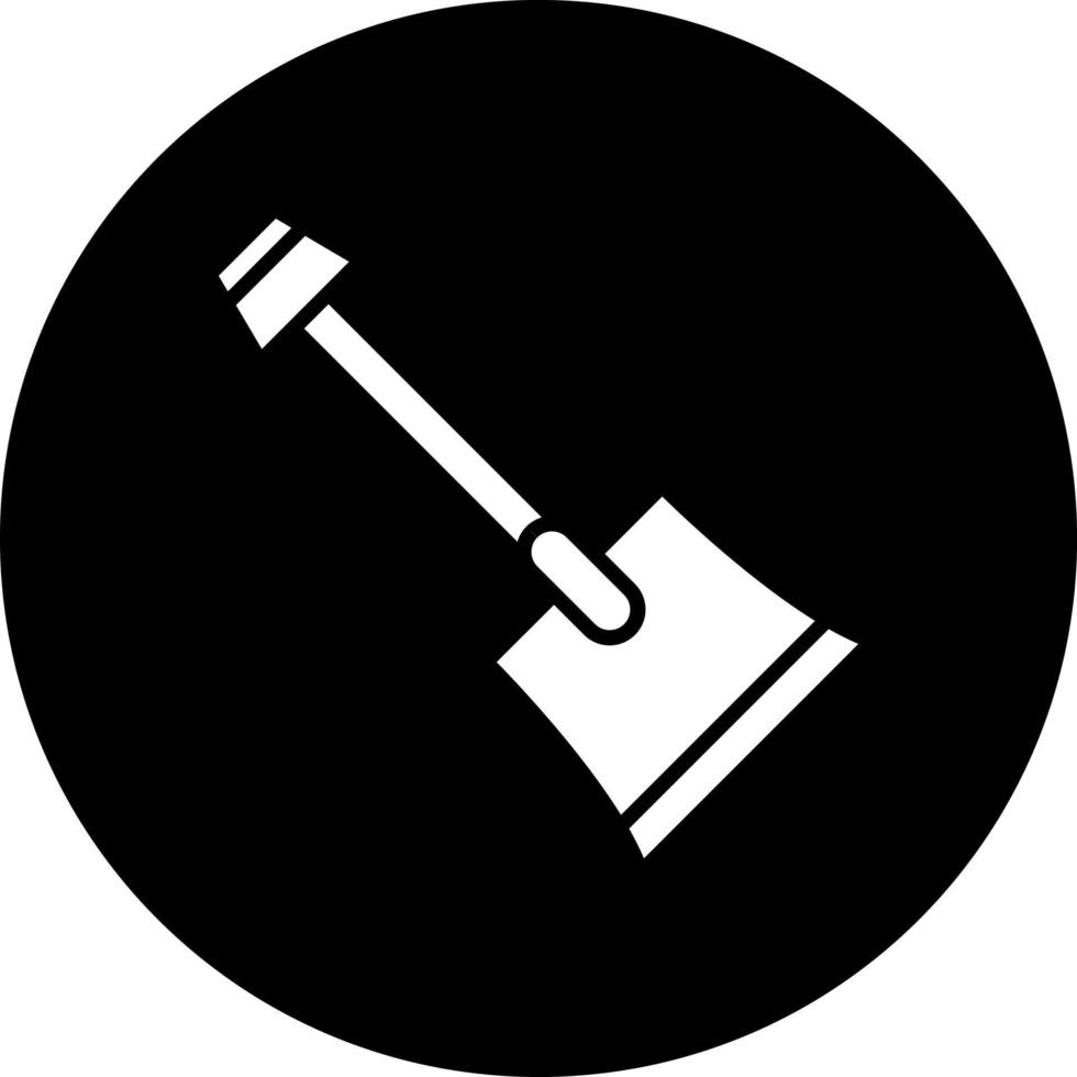 Shovel Vector Icon Style