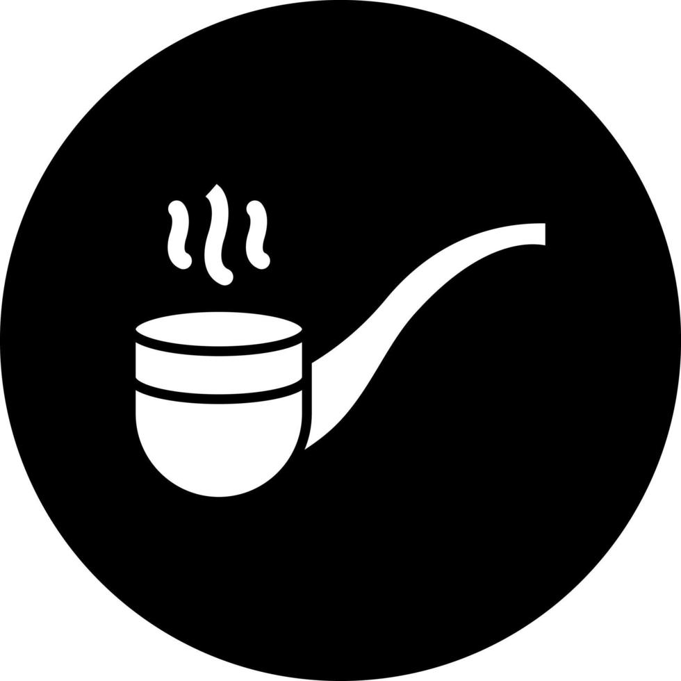 Smoking Pipe Vector Icon Style