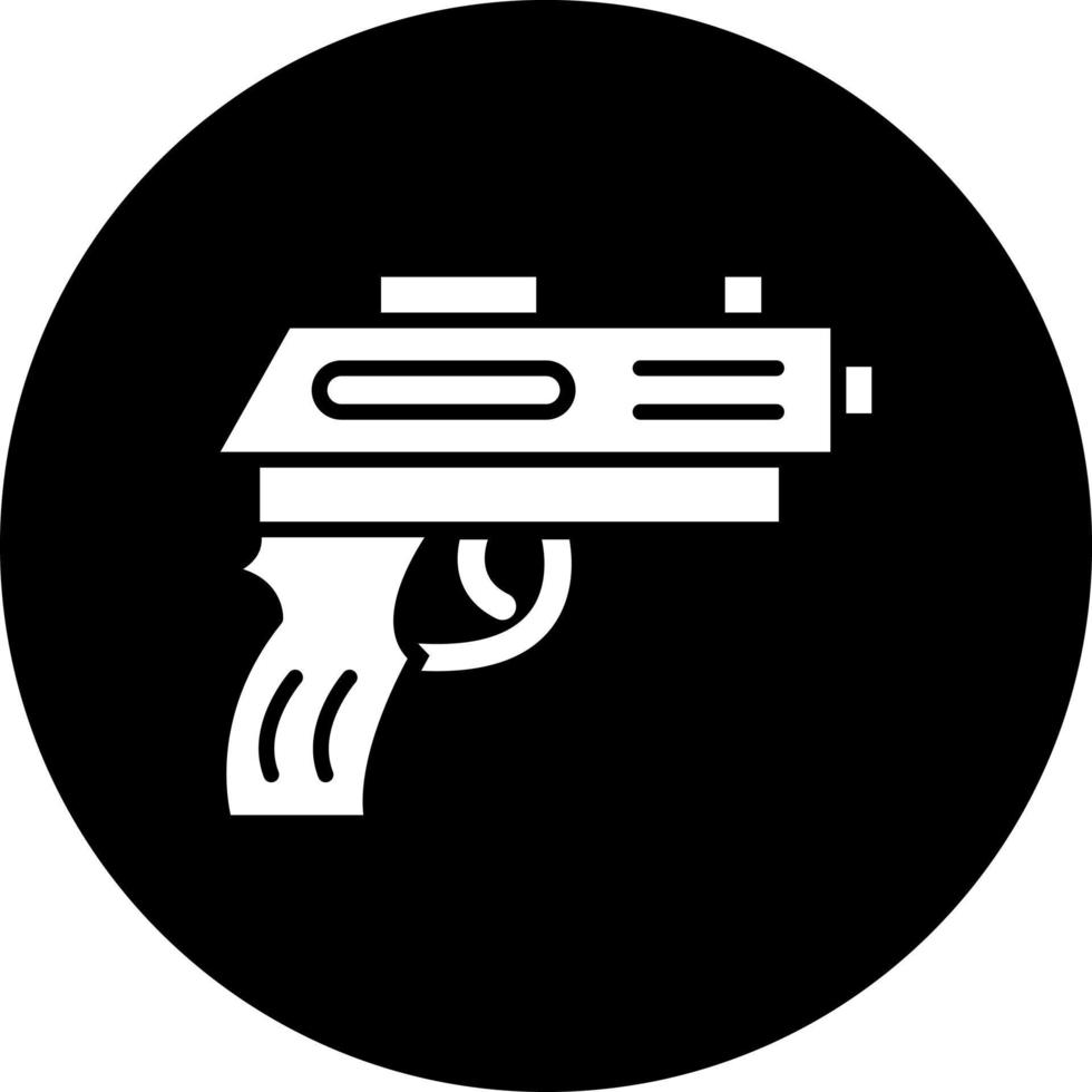 Gun Vector Icon Style