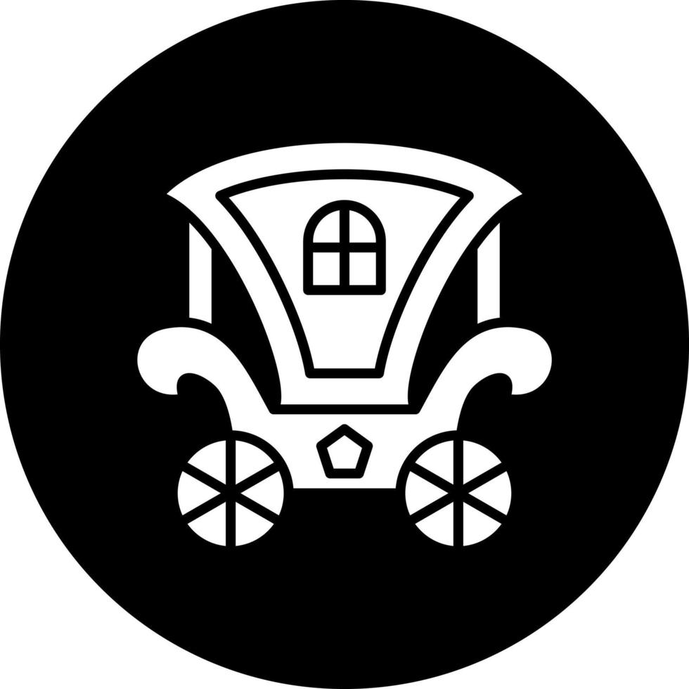 Carriage Vector Icon Style