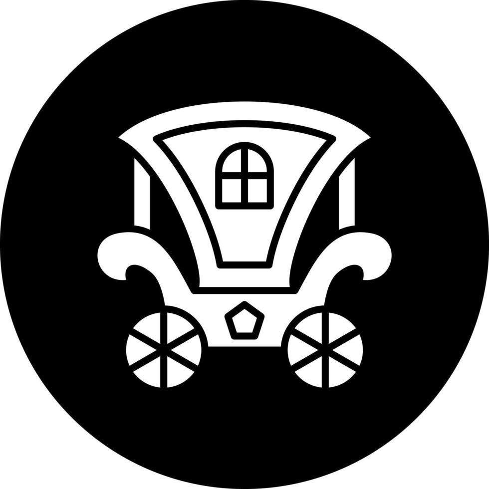 Carriage Vector Icon Style