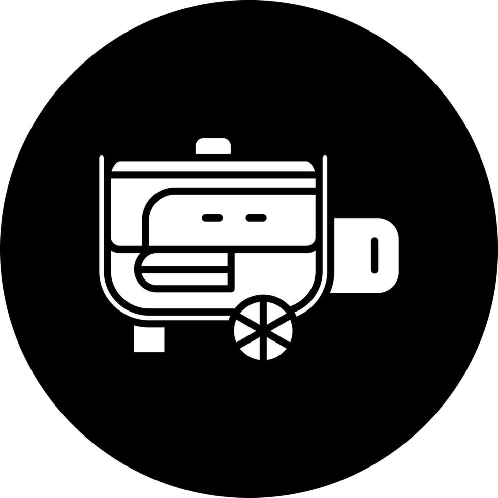 Electric Generator Vector Icon Style