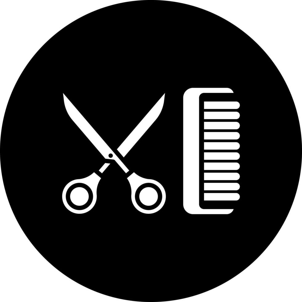 pelo herramientas vector icono estilo