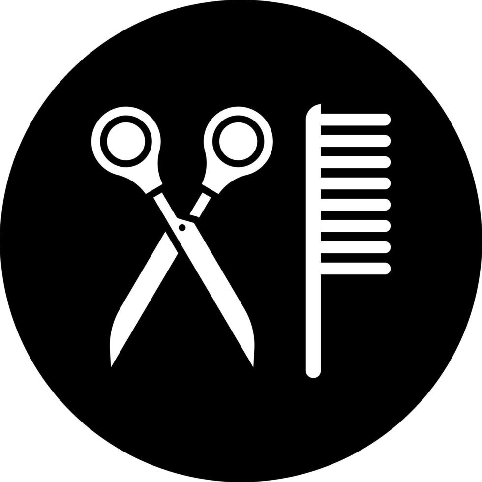 Barbero vector icono estilo