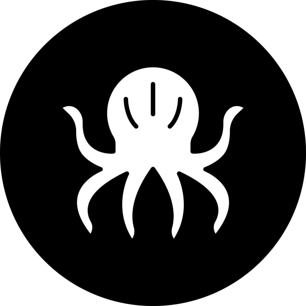 kraken vector icono estilo
