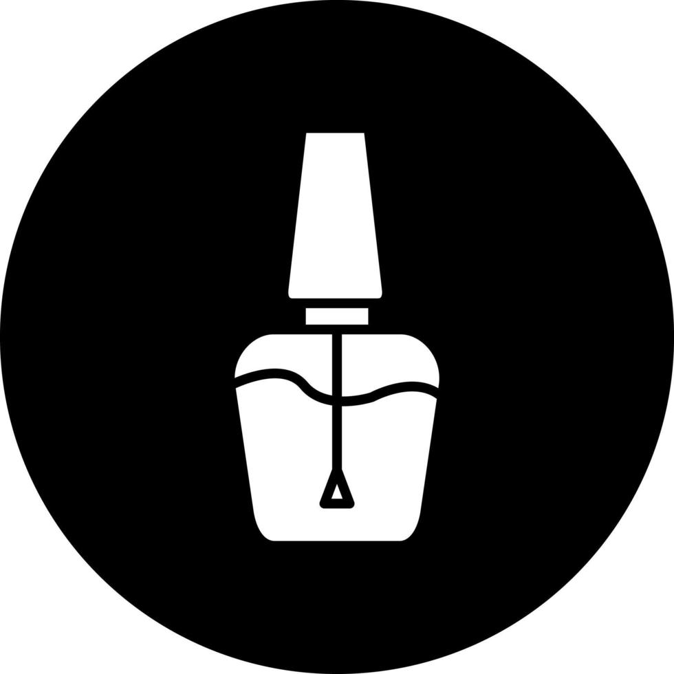 Nail Polish Vector Icon Style