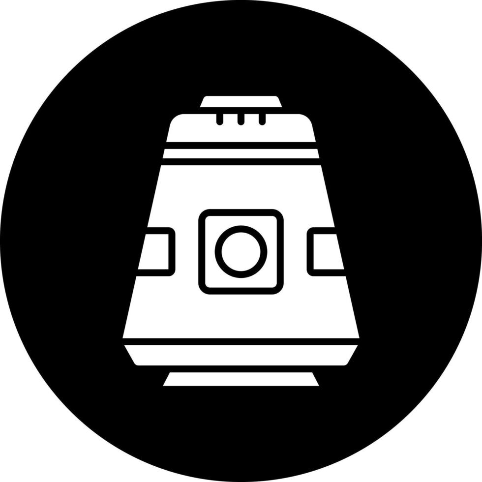 Space Capsule Vector Icon Style
