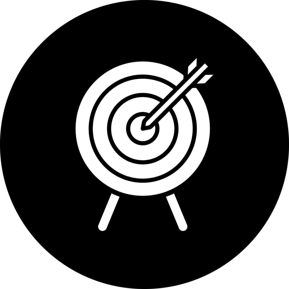 Dartboard Vector Icon Style