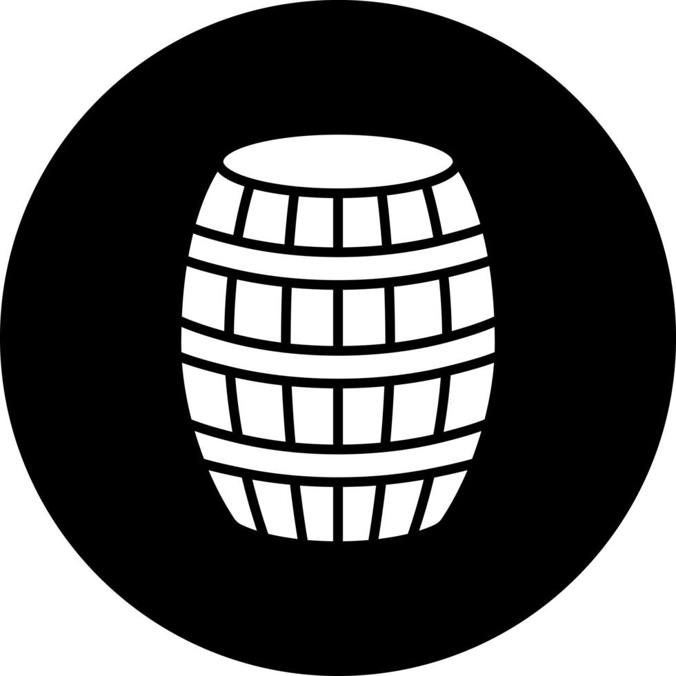 Barrel Vector Icon Style