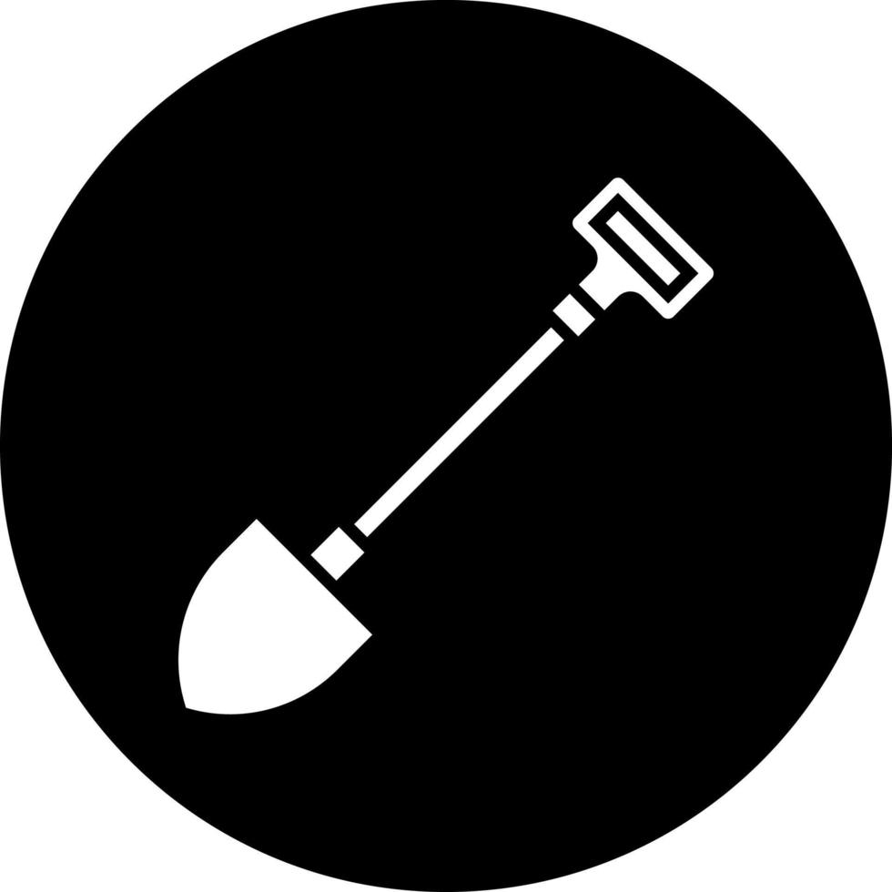 Shovel Vector Icon Style