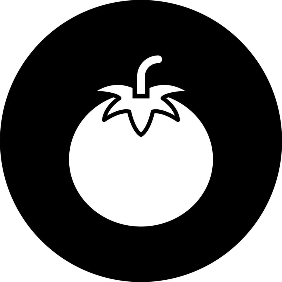 tomate vector icono estilo