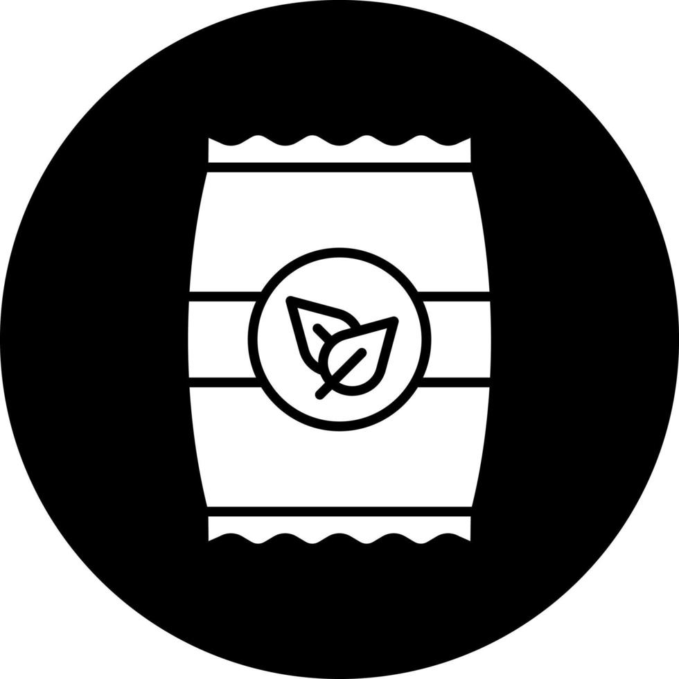 Seeds Bag Vector Icon Style