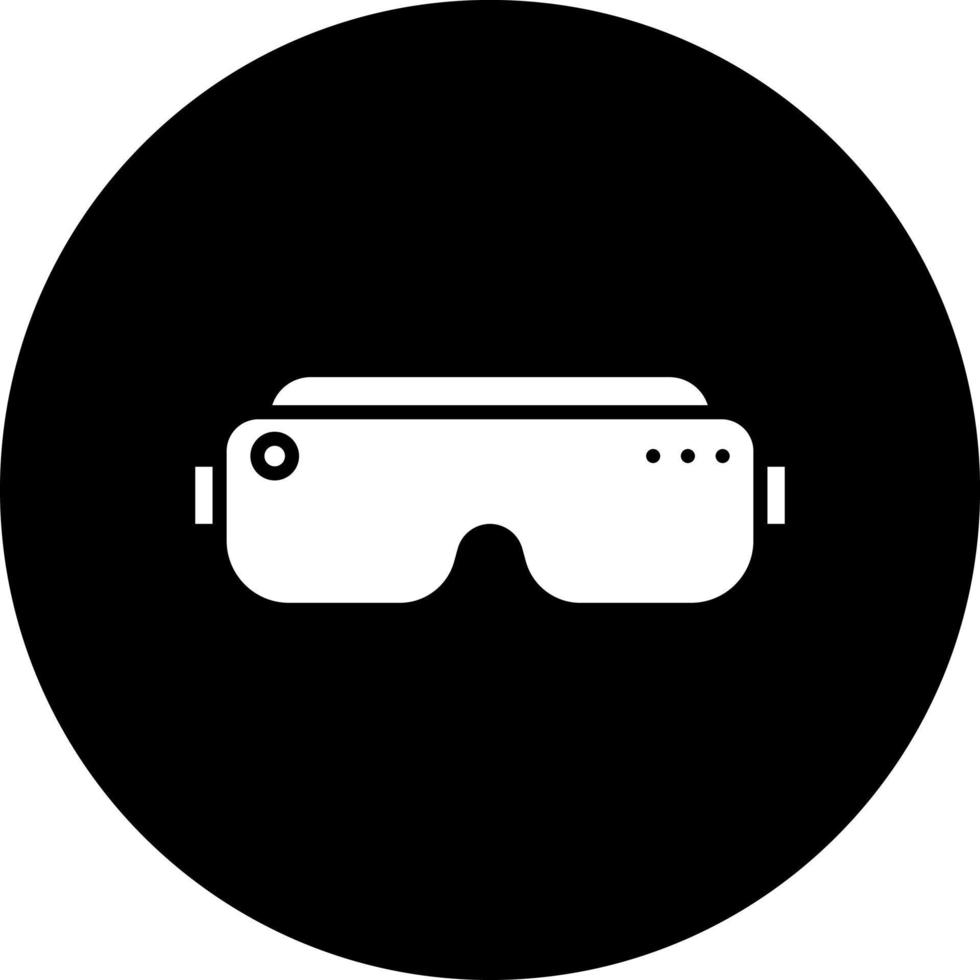 Virtual Reality Vector Icon Style