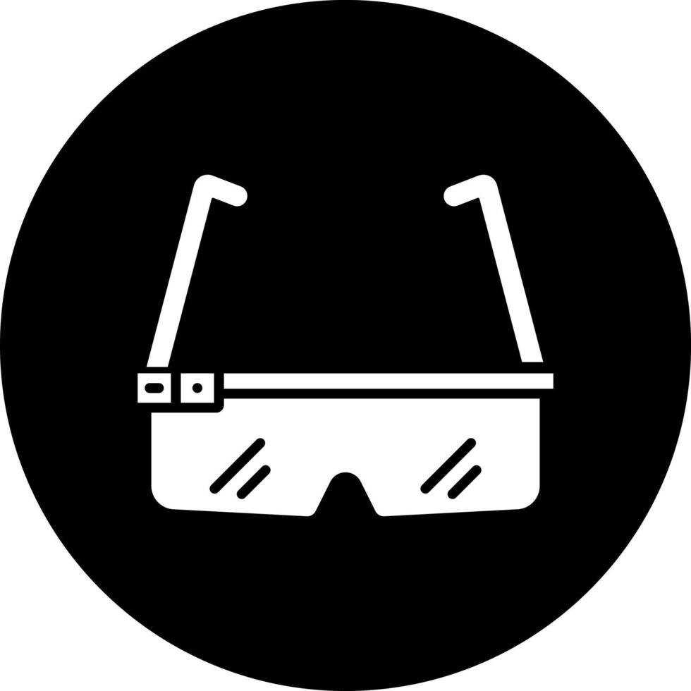 Smart Glasses Vector Icon Style