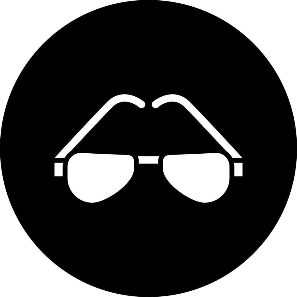 Glasses Vector Icon Style