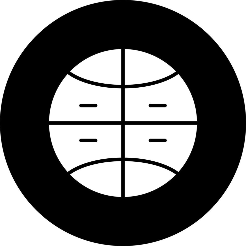 Basketball Vector Icon Style