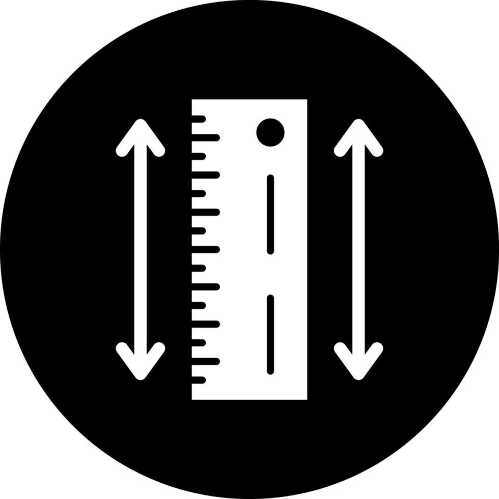 Ruler Vector Icon Style