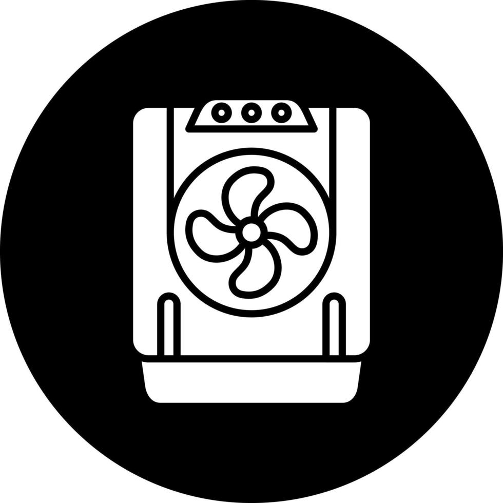 Air Cooler Vector Icon Style