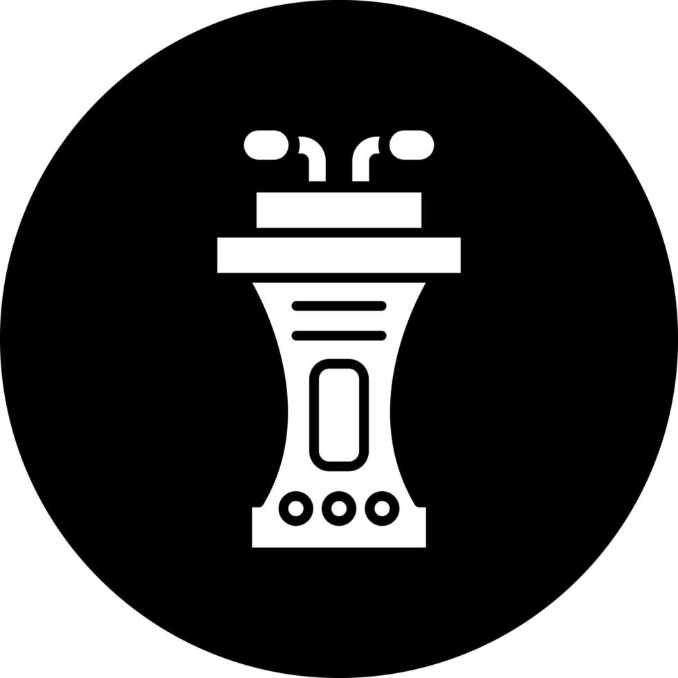 Lectern Vector Icon Style