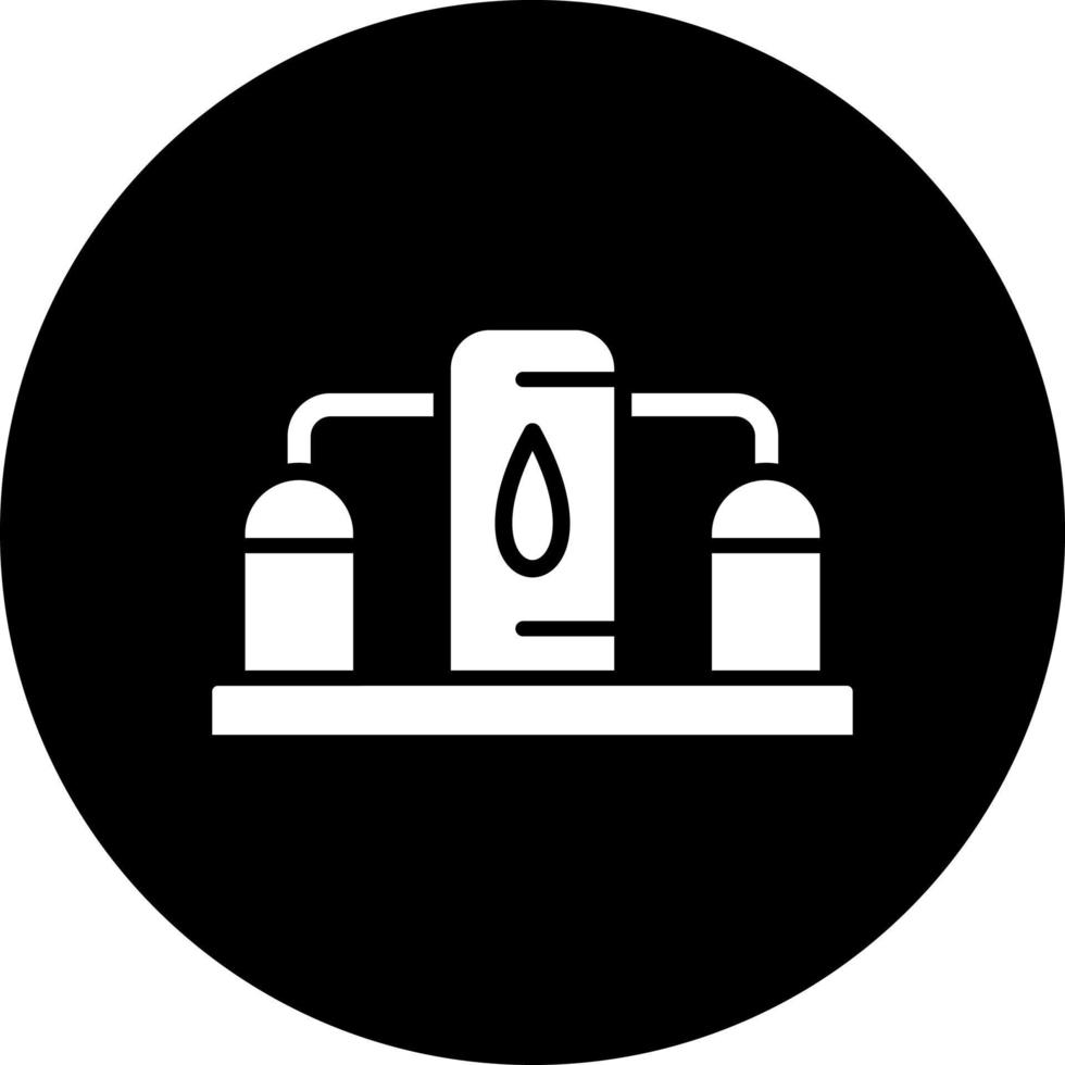 Gas Storage Vector Icon Style