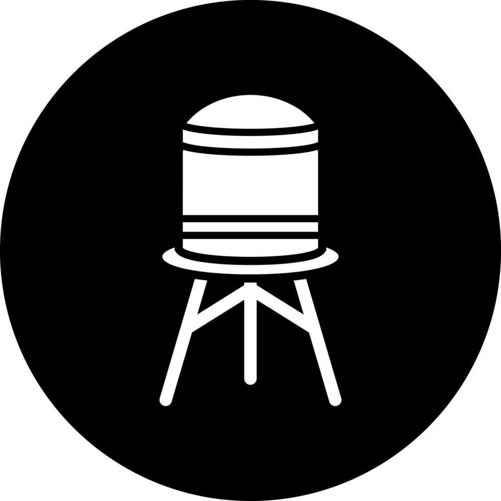Water Tank Vector Icon Style