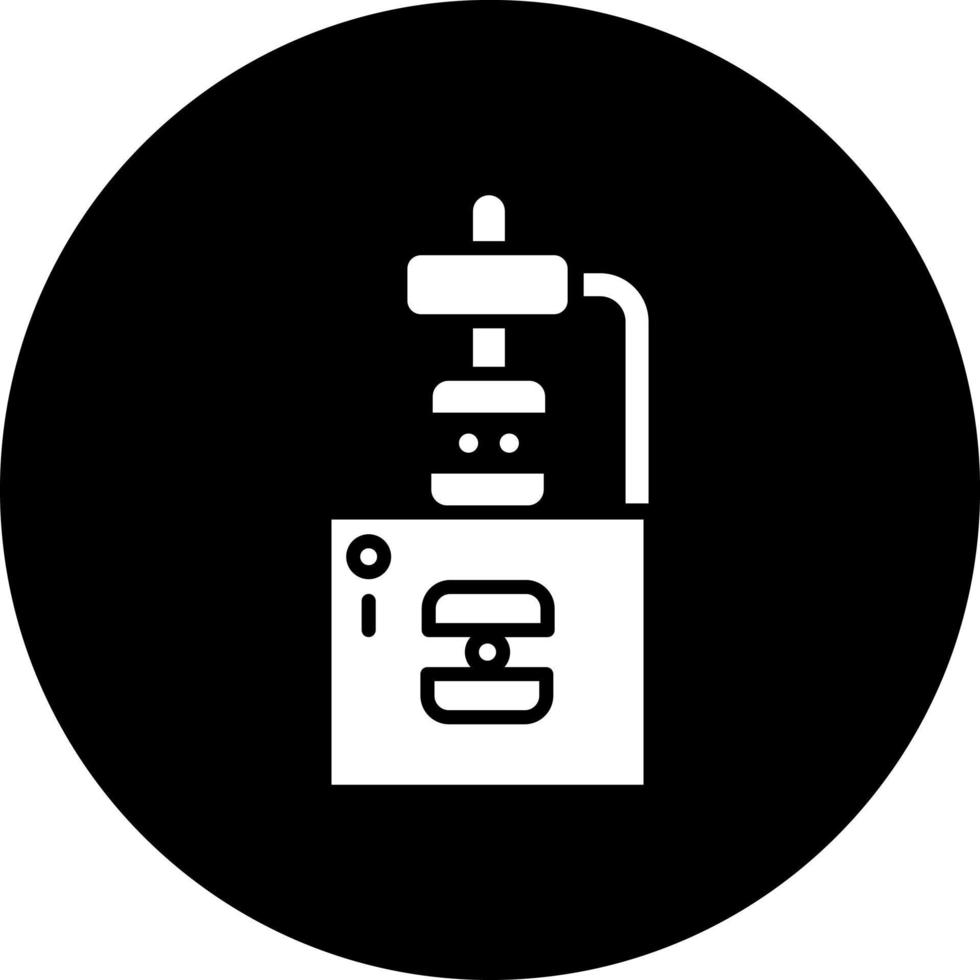 Pressure Machine Vector Icon Style