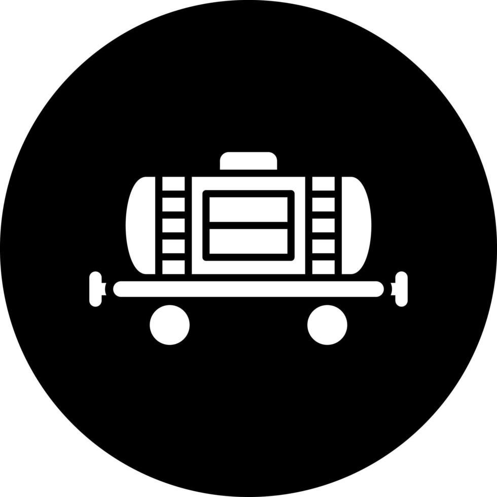 Industry Wagon Vector Icon Style