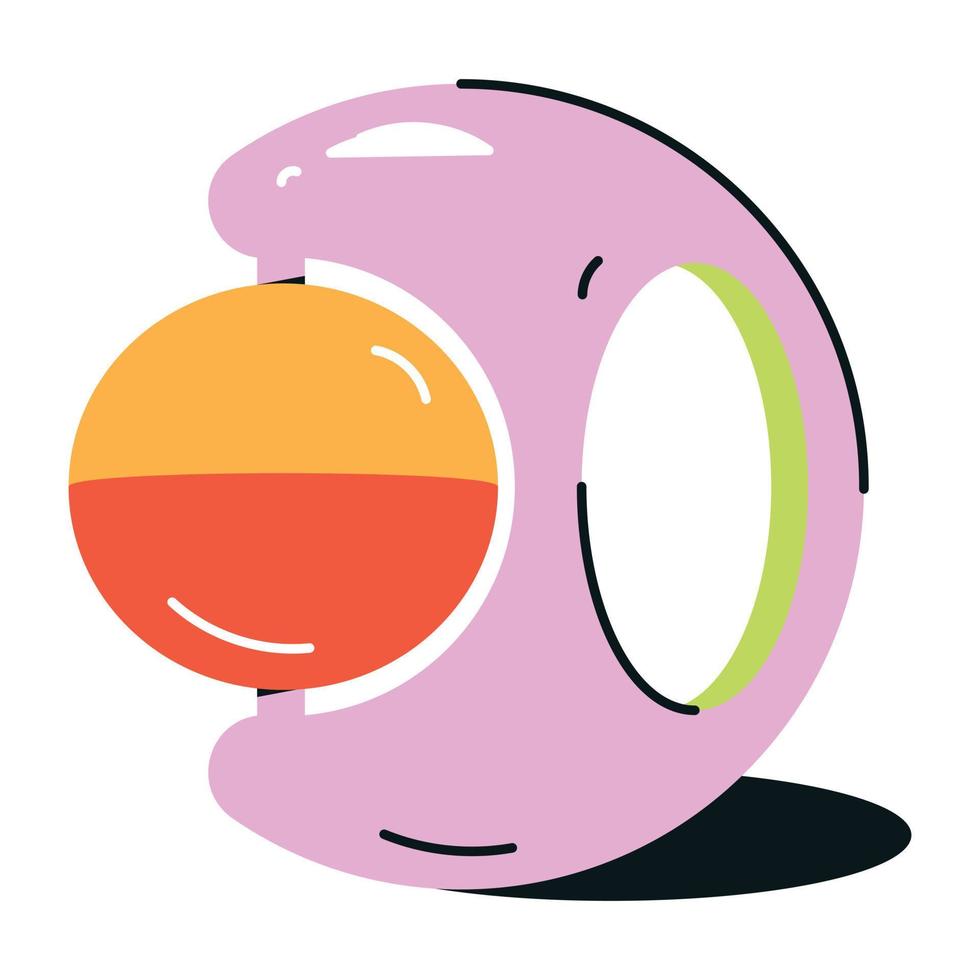 Trendy Shaker Toy vector