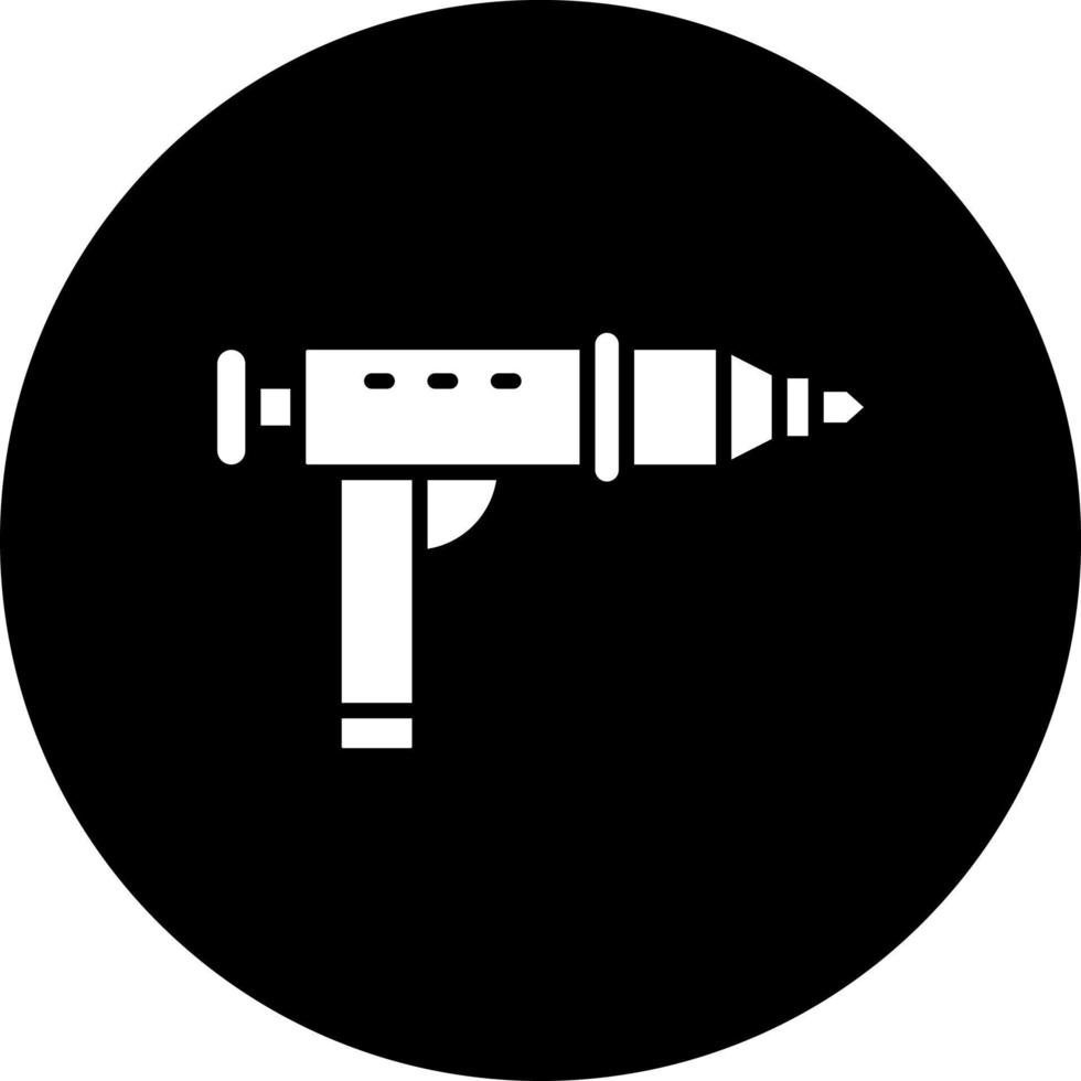 espuma pistola vector icono estilo