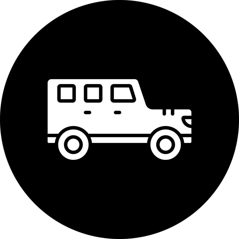 Suv Vector Icon Style