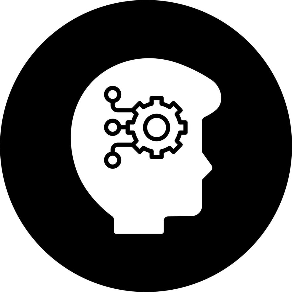 Critical Thinking Vector Icon Style