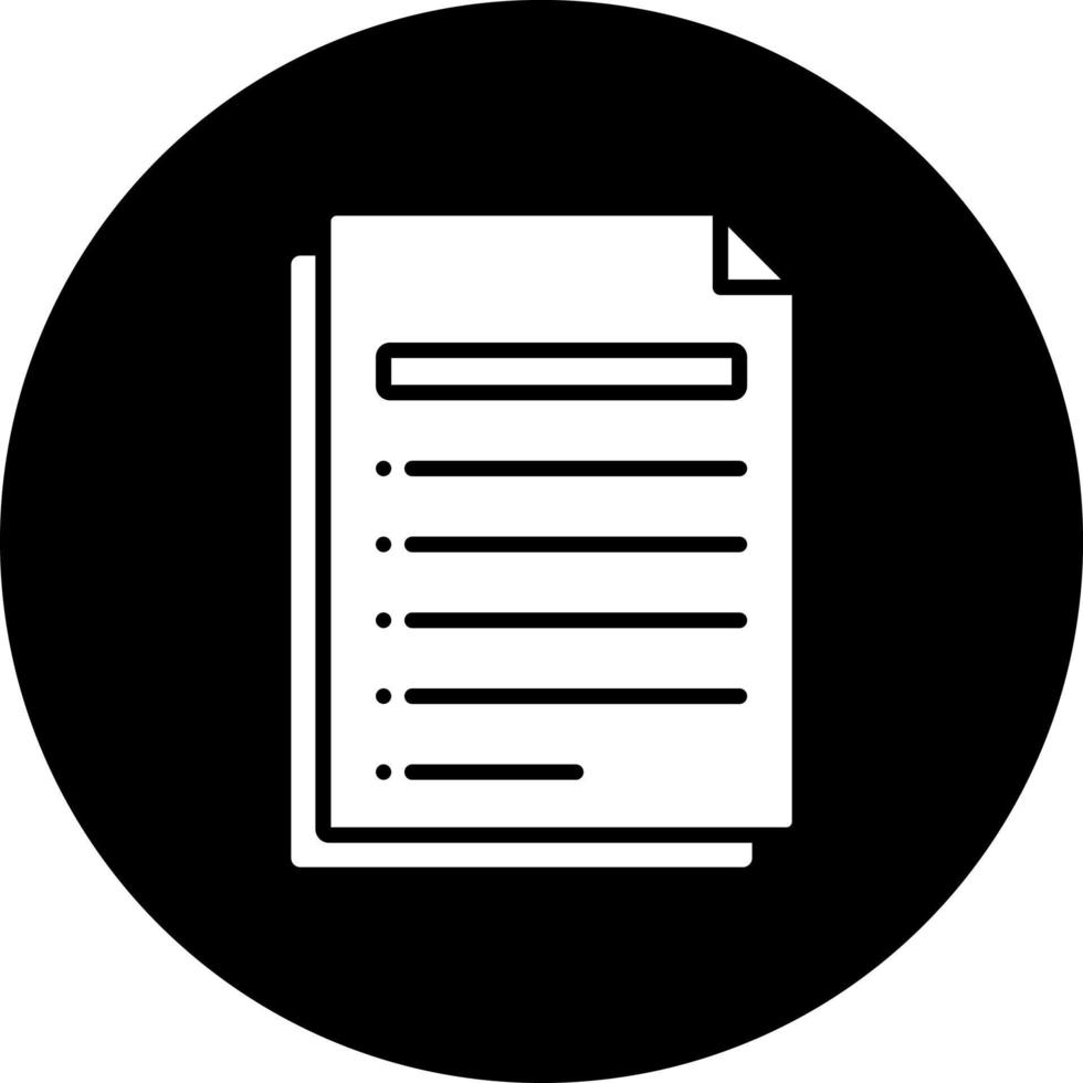 Essay Vector Icon Style